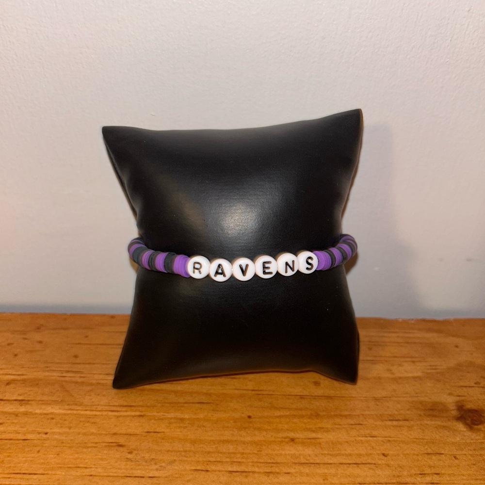 Baltimore Ravens Heishi Bracelet